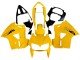 1998-2001 Yellow Honda VFR 800 Motorcycle Fairings