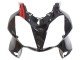 2002-2013 Glossy Black Red Honda VFR 800 Motorcycle Fairings