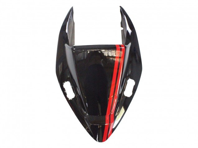 2002-2013 Glossy Black Red Honda VFR 800 Motorcycle Fairings