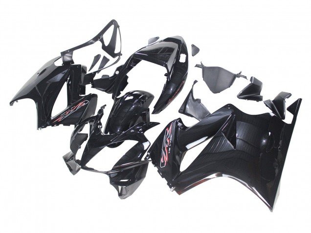 2002-2013 Glossy Black Honda VFR 800 Motorcycle Fairing
