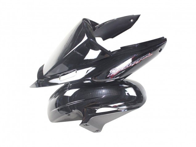 2002-2013 Glossy Black Honda VFR 800 Motorcycle Fairing