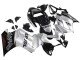 2002-2013 Silver Glossy Black Repsol Honda VFR 800 Motorcycle Fairings