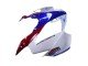 2002-2013 White Red Blue Motul Honda VFR 800 Motorcycle Fairings