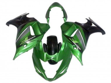 2008-2013 Green Black Suzuki GSX650F Motorcycle Fairings