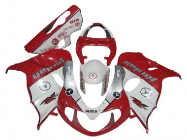 1998-2003 Red White Silver Jordan Motul Dunlop Suzuki TL1000R Motorcycle Fairings