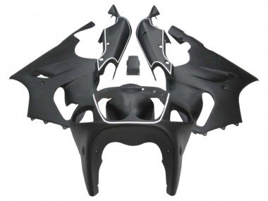 1996-2003 Matte Black Kawasaki ZX7R Motorcycle Fairings