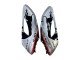 2004-2005 Silver Glossy Black Red Stripe Honda CBR1000RR Motorcycle Fairings