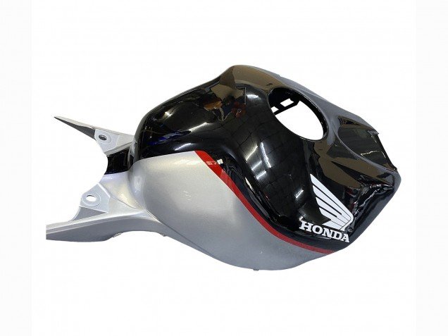 2004-2005 Silver Glossy Black Red Stripe Honda CBR1000RR Motorcycle Fairings