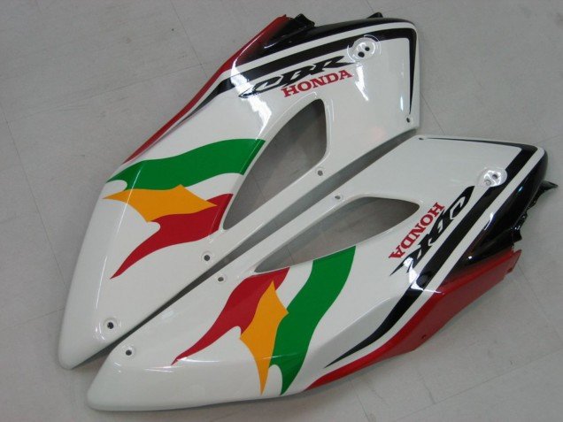 2004-2005 White Blue Red Glossy Black Star EuroBet Lee Honda CBR1000RR Motorcycle Fairings