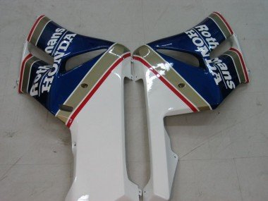 2004-2005 White Blue Gold Rothmans Honda CBR1000RR Motorcycle Fairings
