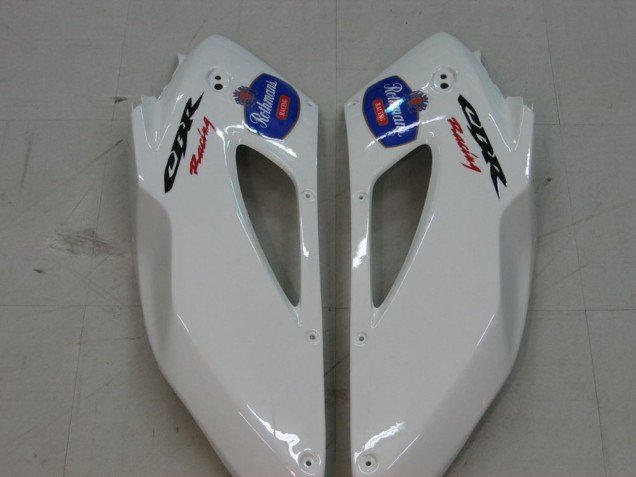 2004-2005 White Blue Gold Rothmans Honda CBR1000RR Motorcycle Fairings
