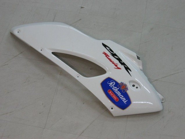 2004-2005 White Blue Gold Rothmans Honda CBR1000RR Motorcycle Fairings