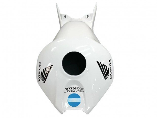 2004-2005 White Light Blue Yellow Black Konica Minolta Honda CBR1000RR Motorcycle Fairings