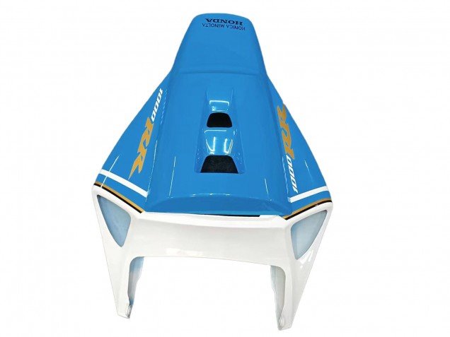 2004-2005 White Light Blue Yellow Black Konica Minolta Honda CBR1000RR Motorcycle Fairings