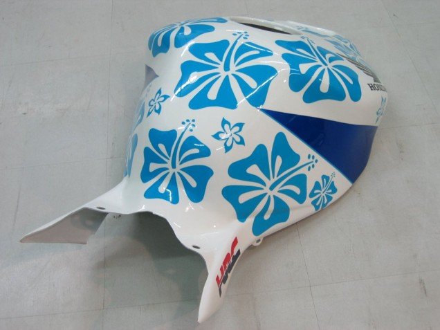 2004-2005 White Blue Snow Nastro Azzurro 46 Honda CBR1000RR Motorcycle Fairings