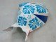 2004-2005 White Blue Snow Nastro Azzurro 46 Honda CBR1000RR Motorcycle Fairings
