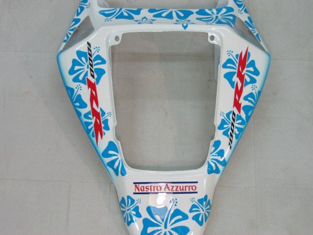 2004-2005 White Blue Snow Nastro Azzurro 46 Honda CBR1000RR Motorcycle Fairings