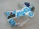 2004-2005 White Blue Snow Nastro Azzurro 46 Honda CBR1000RR Motorcycle Fairings