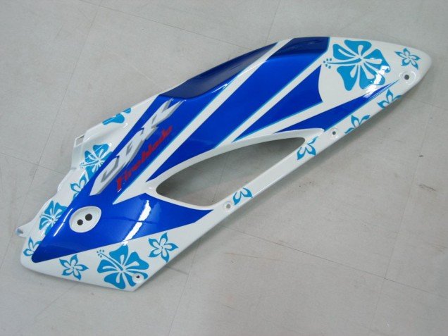2004-2005 White Blue Snow Nastro Azzurro 46 Honda CBR1000RR Motorcycle Fairings