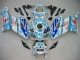 2004-2005 White Blue Snow Nastro Azzurro 46 Honda CBR1000RR Motorcycle Fairings