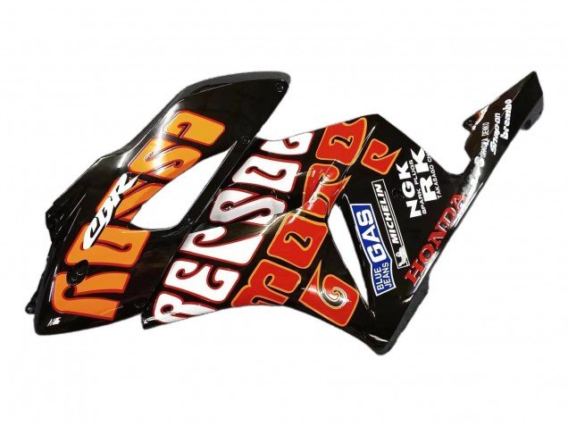 2004-2005 Yellow Orange Glossy Black Repsol Rossi 46 Honda CBR1000RR Motorcycle Fairings