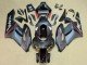 2004-2005 Glossy Black Glossy Grey Red Stripe Honda CBR1000RR Motorcycle Fairings