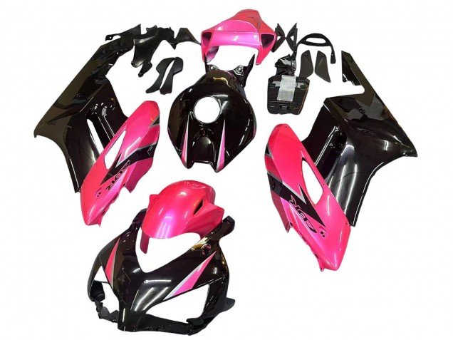 2004-2005 Pink Glossy Black Honda CBR1000RR Motorcycle Fairings