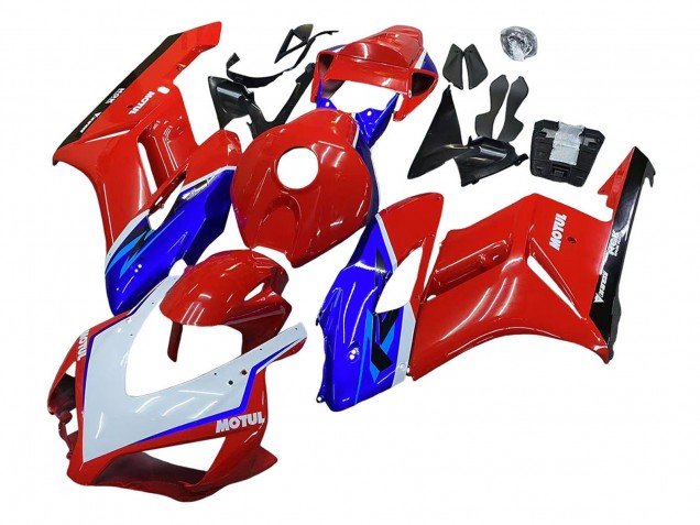 2004-2005 Red Blue White Black Motul Honda CBR1000RR Motorcycle Fairings