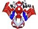 2004-2005 Red Blue White Black Motul Honda CBR1000RR Motorcycle Fairings