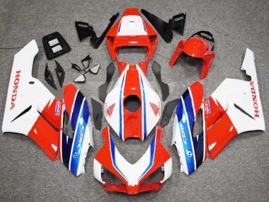 2004-2005 White Red Blue HRC Honda CBR1000RR Motorcycle Fairing