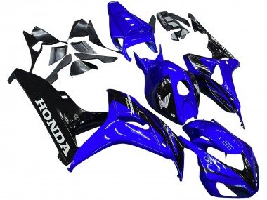 2006-2007 Blue Glossy Black Honda CBR1000RR Motorcycle Fairings