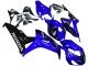 2006-2007 Blue Glossy Black Honda CBR1000RR Motorcycle Fairings