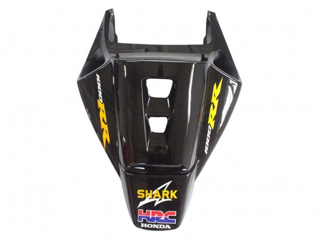2006-2007 Glossy Black Yellow Red Flame Honda CBR1000RR Motorcycle Fairings