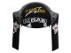 2006-2007 Glossy Black Yellow Red Flame Honda CBR1000RR Motorcycle Fairings