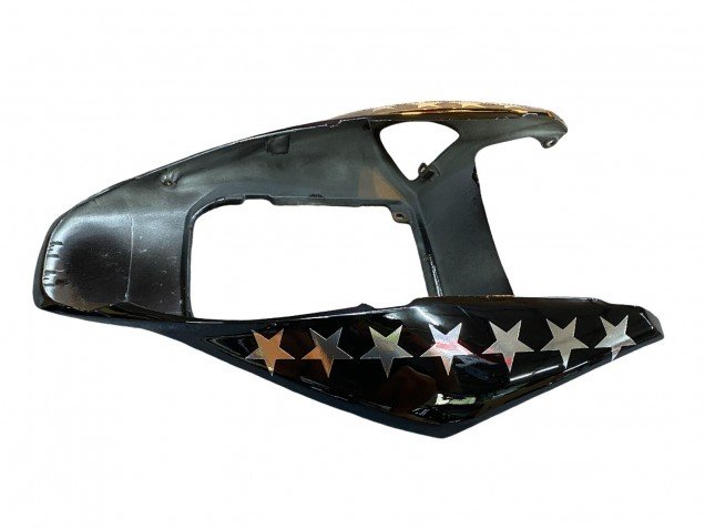 2006-2007 Glossy Black Gold SevenStars Honda CBR1000RR Motorcycle Fairings