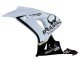2006-2007 White Glossy Black Pramac Honda CBR1000RR Motorcycle Fairings