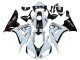 2006-2007 White Glossy Black Pramac Honda CBR1000RR Motorcycle Fairings