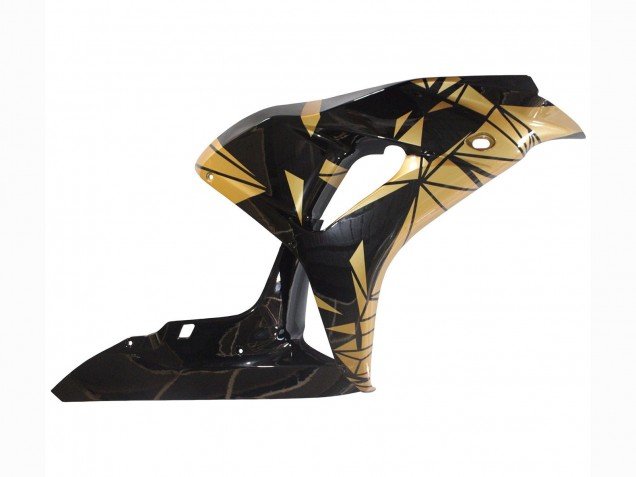2006-2007 Gold Glossy Black Honda CBR1000RR Motorcycle Fairings