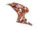 2006-2007 Black Orange Silver Camouflage Honda CBR1000RR Motorcycle Fairings
