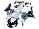 2006-2007 White Blue Glossy Black Honda CBR1000RR Motorcycle Fairing