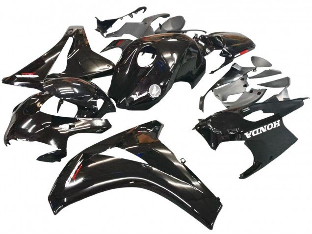 2008-2011 Glossy Black Honda CBR1000RR Motorcycle Fairings