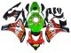 2008-2011 Green Orange Glossy Black Rossi Michelin 46 Honda CBR1000RR Motorcycle Fairings