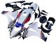 2008-2011 White Red Blue Black Star Lee Carrera Honda CBR1000RR Motorcycle Fairings