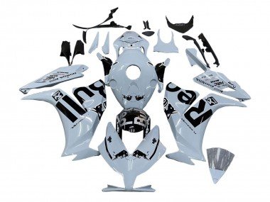 2012-2016 Light Grey Glossy Black Red Bull Honda CBR1000RR Motorcycle Fairings