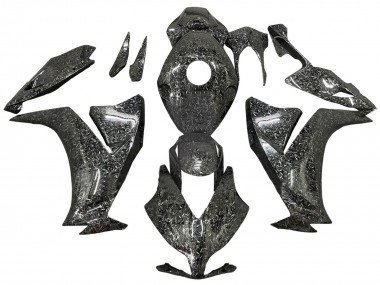 2012-2016 Black Forged Carbon Fiber Honda CBR1000RR Motorcycle Fairings