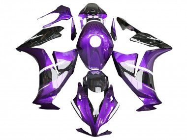 2012-2016 Purple Glossy Black Honda CBR1000RR Motorcycle Fairing