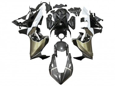 2017-2023 Grey White Black Carbon Fiber Honda CBR1000RR Motorcycle Fairings