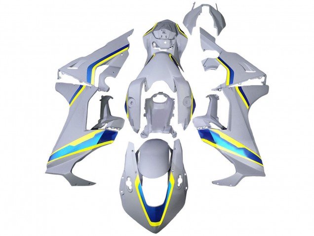2017-2023 White Blue Yellow Honda CBR1000RR Motorcycle Fairings