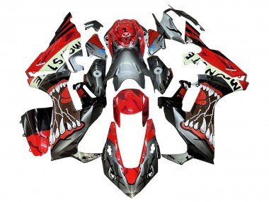 2017-2023 Red Grey Black Monster Shark Honda CBR1000RR Motorcycle Fairings