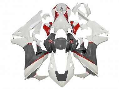 2017-2023 White Red Grey Honda CBR1000RR Motorcycle Fairings